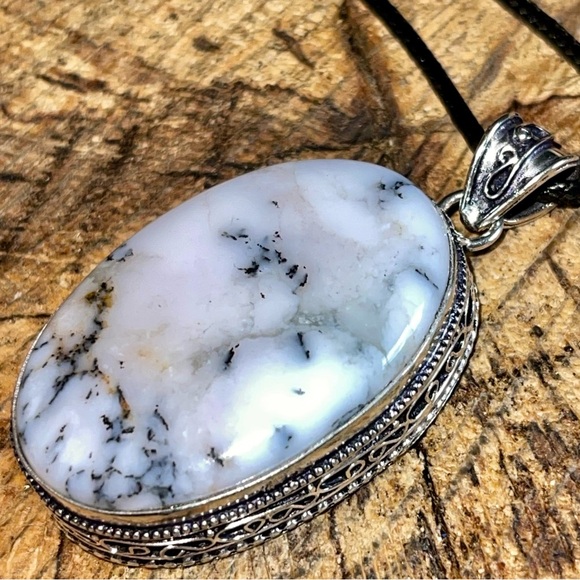 Dendritic Agate Pendant 2” - Picture 1 of 7